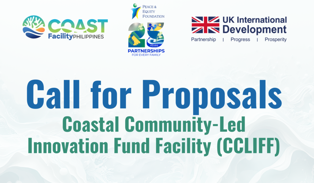 Call for Proposals – Coastal Community-Led Innovation Fund Facility (CCLIFF)