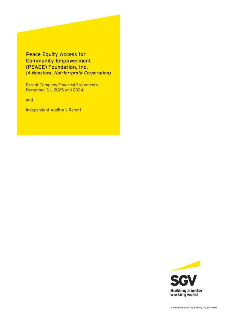 2025 PEF Financial Statement